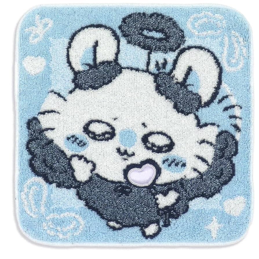 ちいかわ　モモンガ　ハンディファン　タオル ちいかわ モモンガ ハンディファン タオル